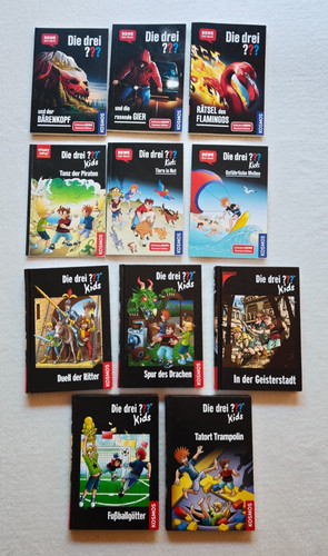 Die drei kids bücher - die, 11x