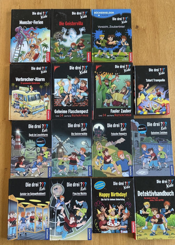 Die drei kids - drei, bücher
